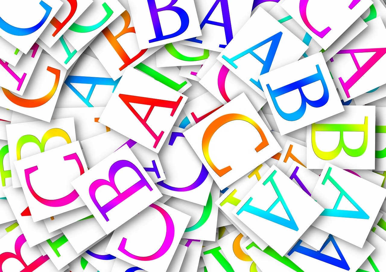 alphabet, literacy, letters